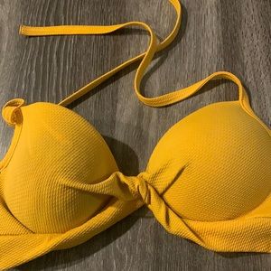 Yellow Bathing Suit Top